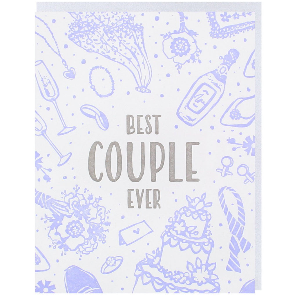 Best Couple Ever Wedding Card