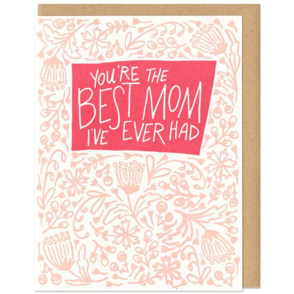 Best Mom I've Ever Had Card