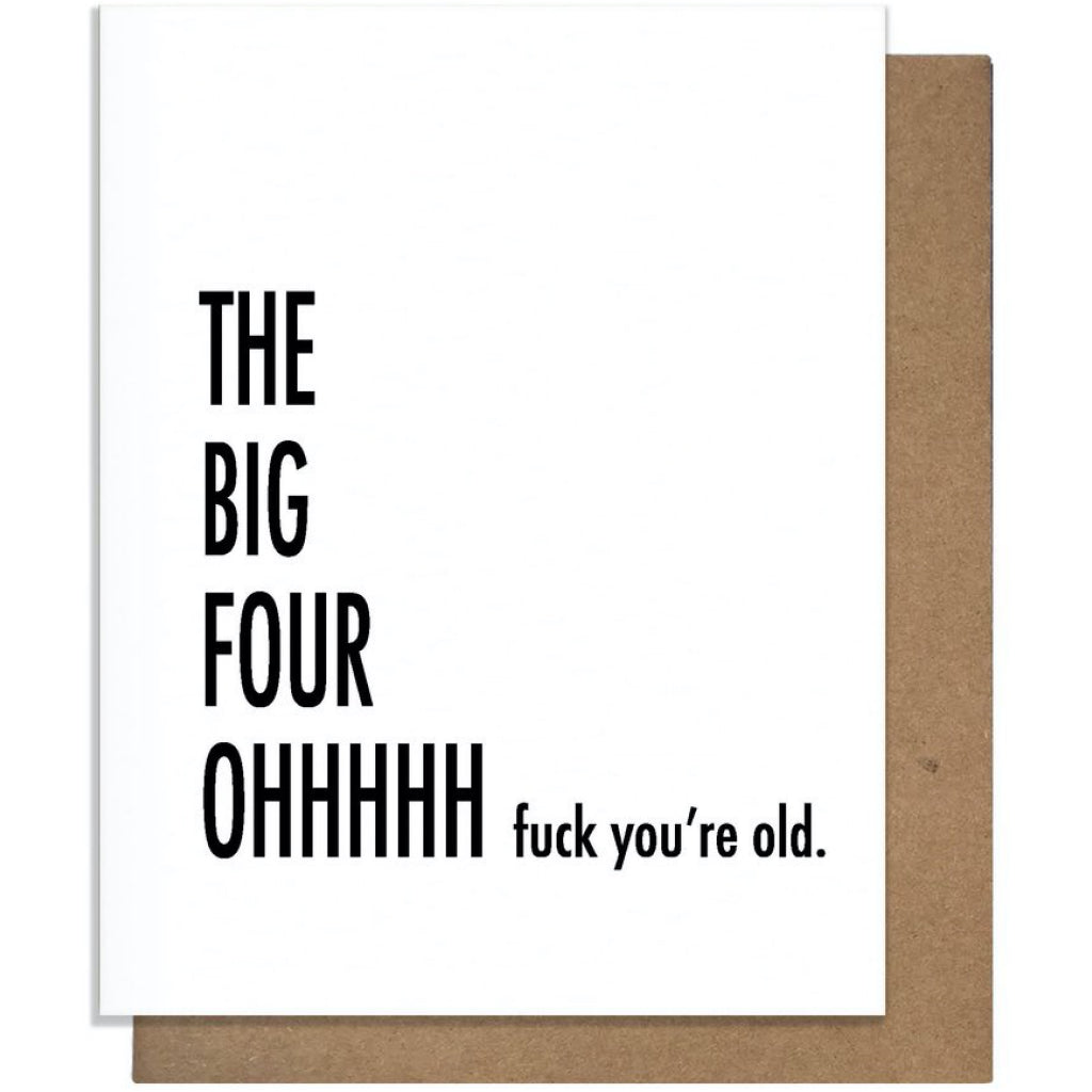 Big Four Ohhhhh Card