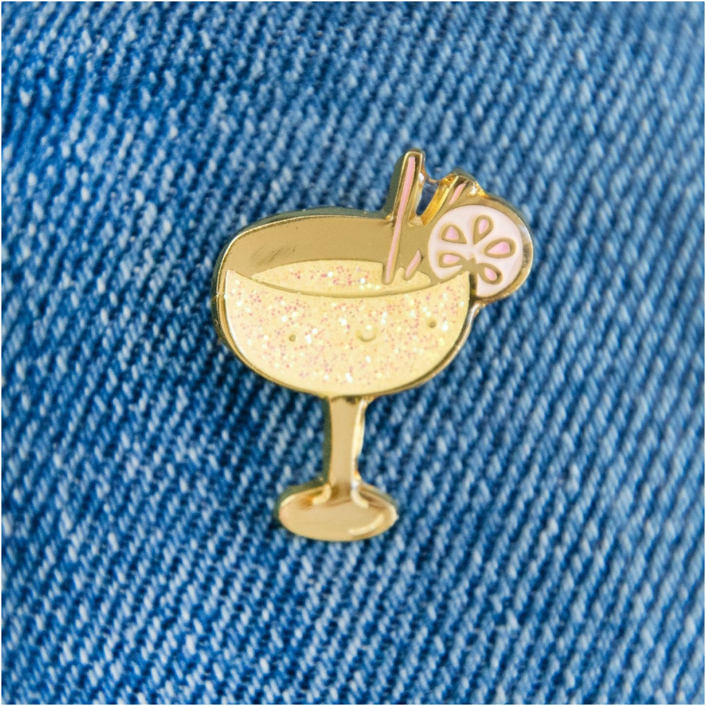 Cocktail Enamel Pin