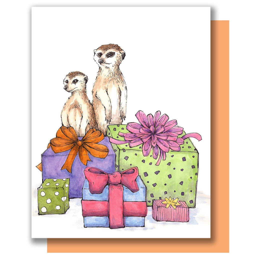 Birthday Party Meerkats Card