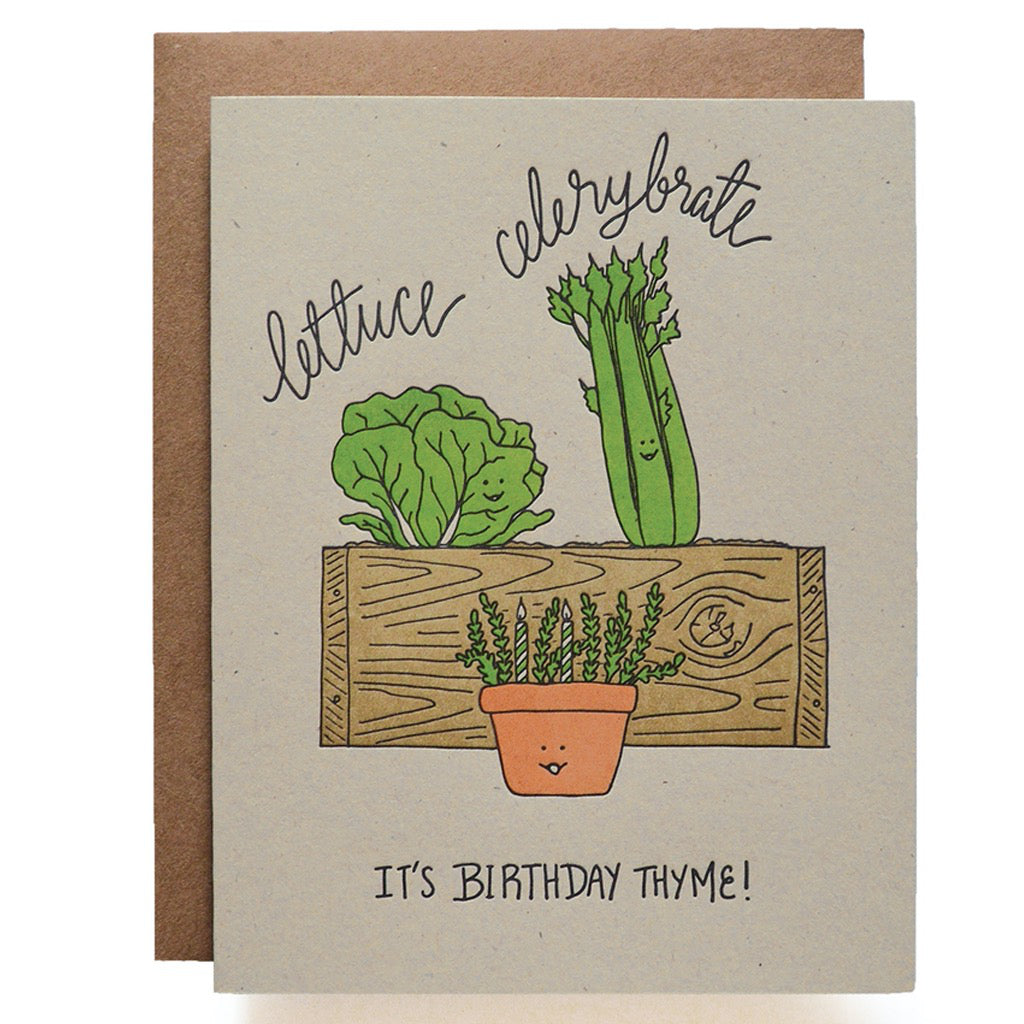 Birthday Thyme Card