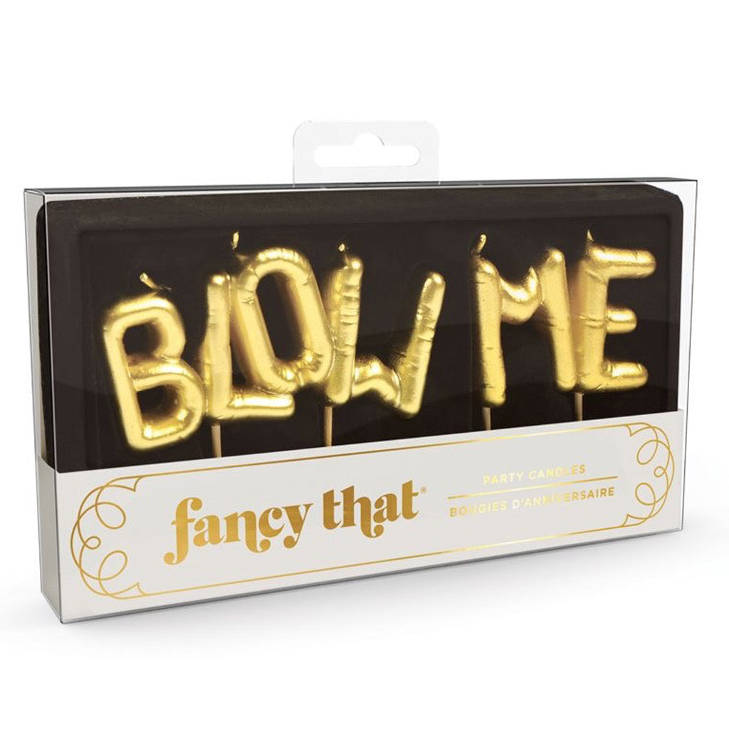 Blow Me Party Candles Packaged