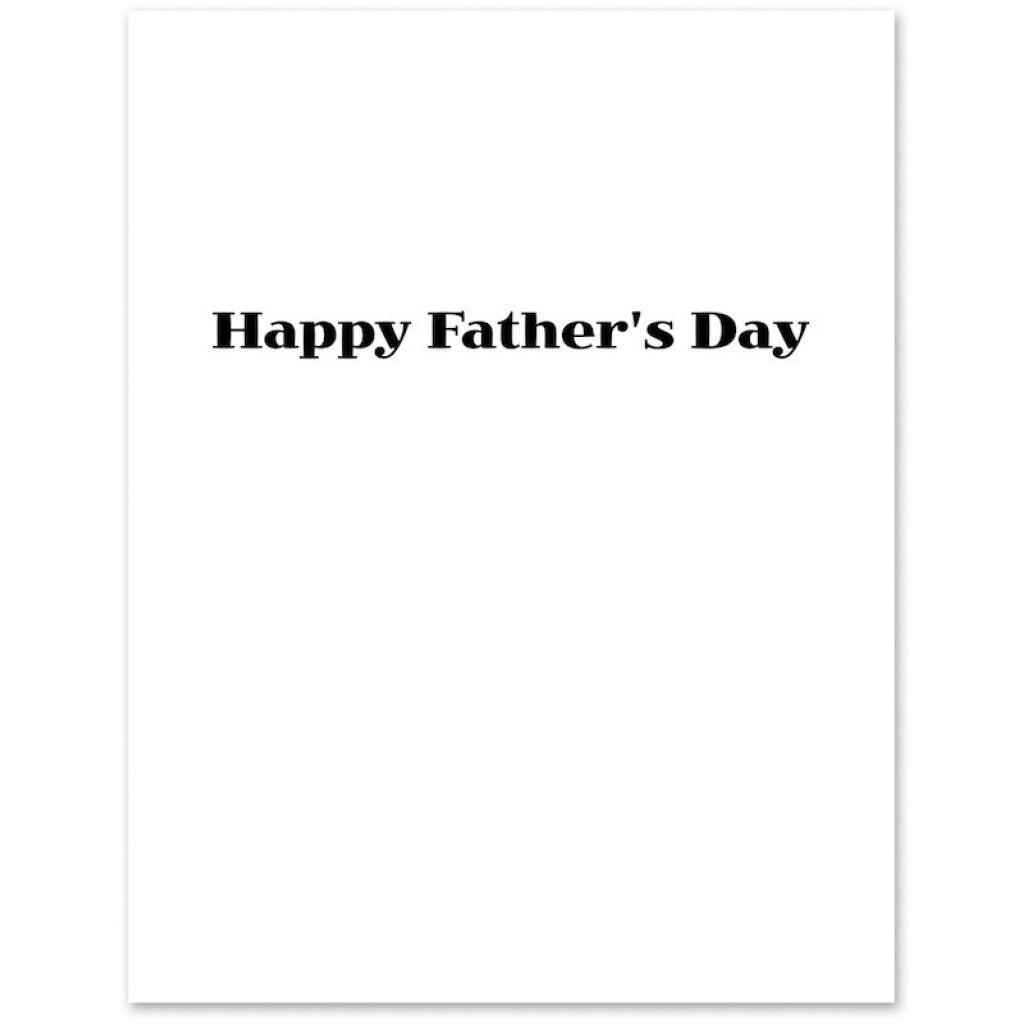 Blues Brothers Cool Dad Card Inside