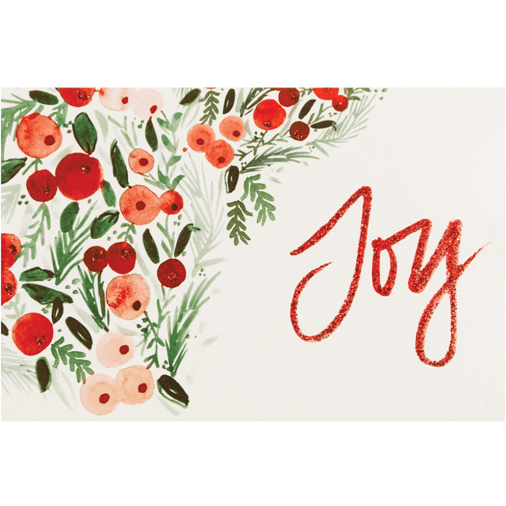 Botanical Joy Boxed Christmas Cards.
