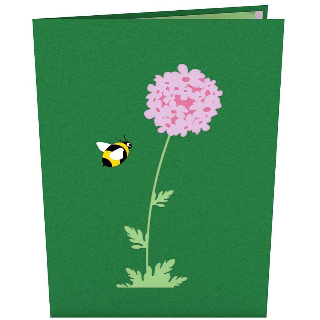 Bumblebee 3D Pop Up Card Front