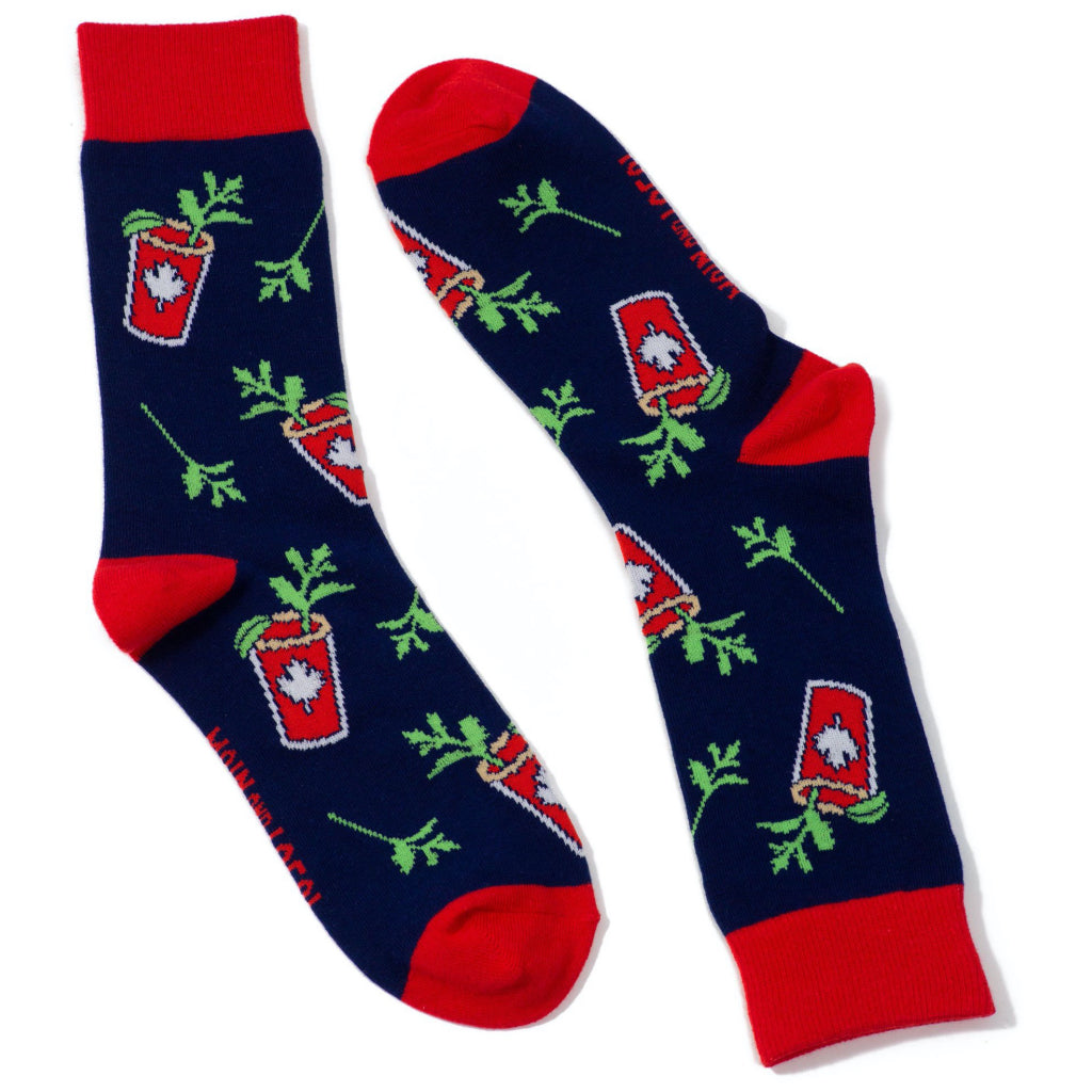 Caesar Drink Socks by Main and Local Outer Layer