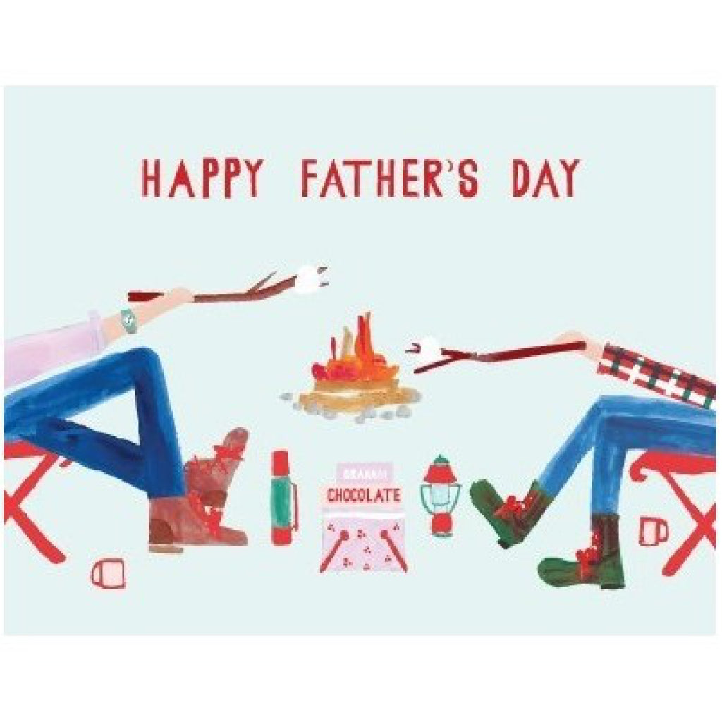 Campfire Father's Day Card