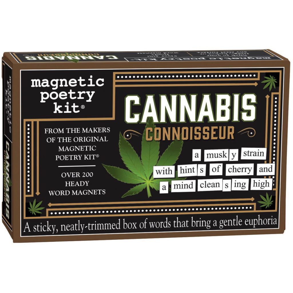 Cannabis Connoisseur Magnetic Poetry