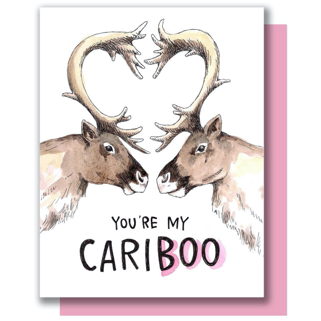 Caribou Love Card