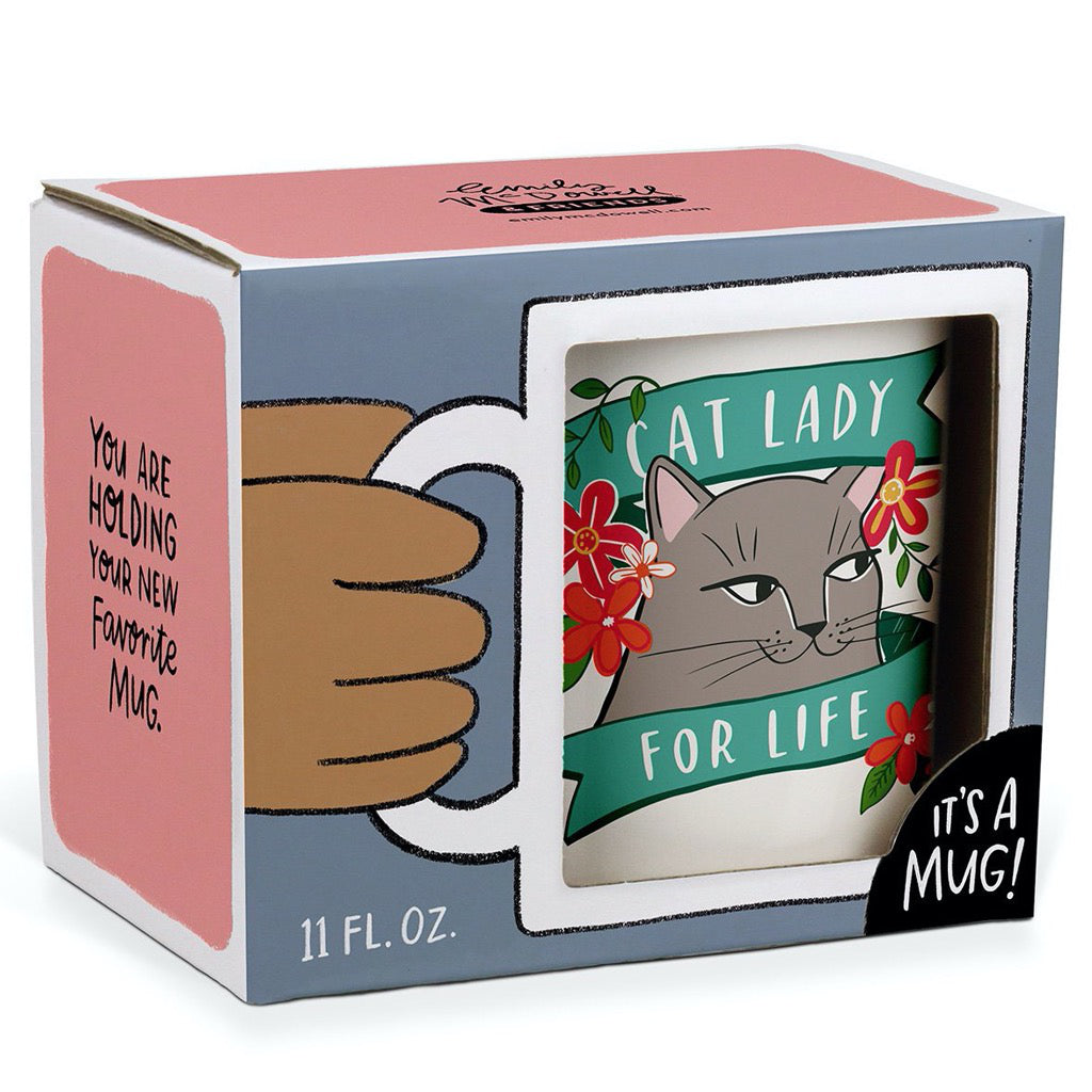 Cat Lady Mug Box