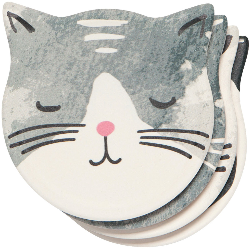 Cat's Meow Soak Up Coasters