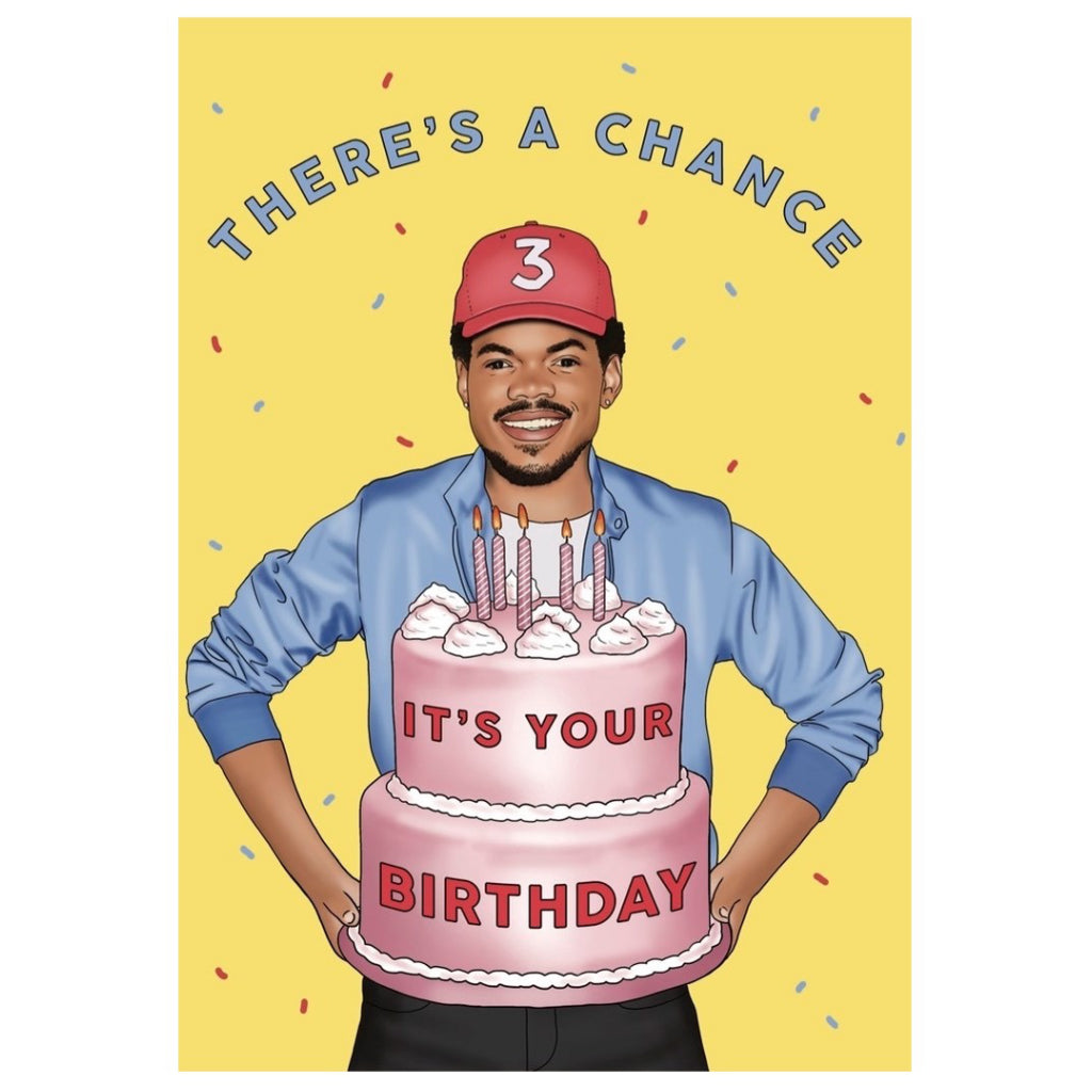 Chance The Rapper Birthday Card