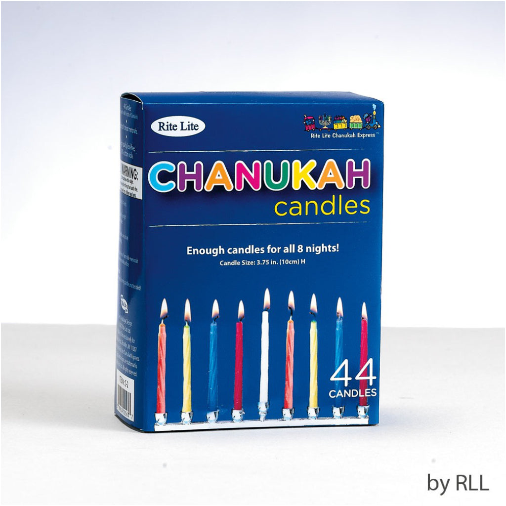 Chanukah Candles Multicolour