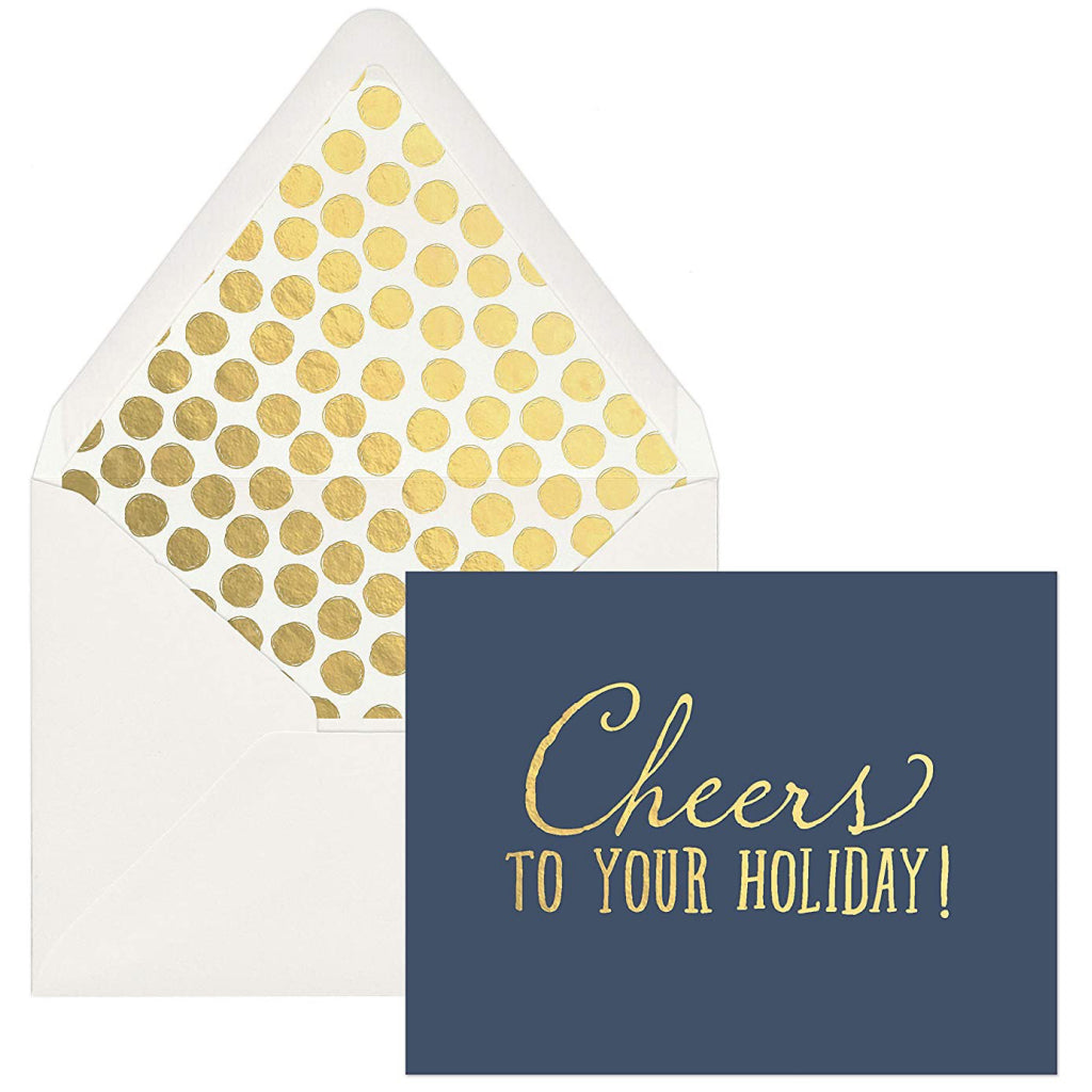 Cheers To Your Holiday Boxed Cards