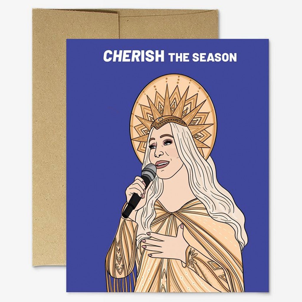 Cherish the Season Cher Holiday Card