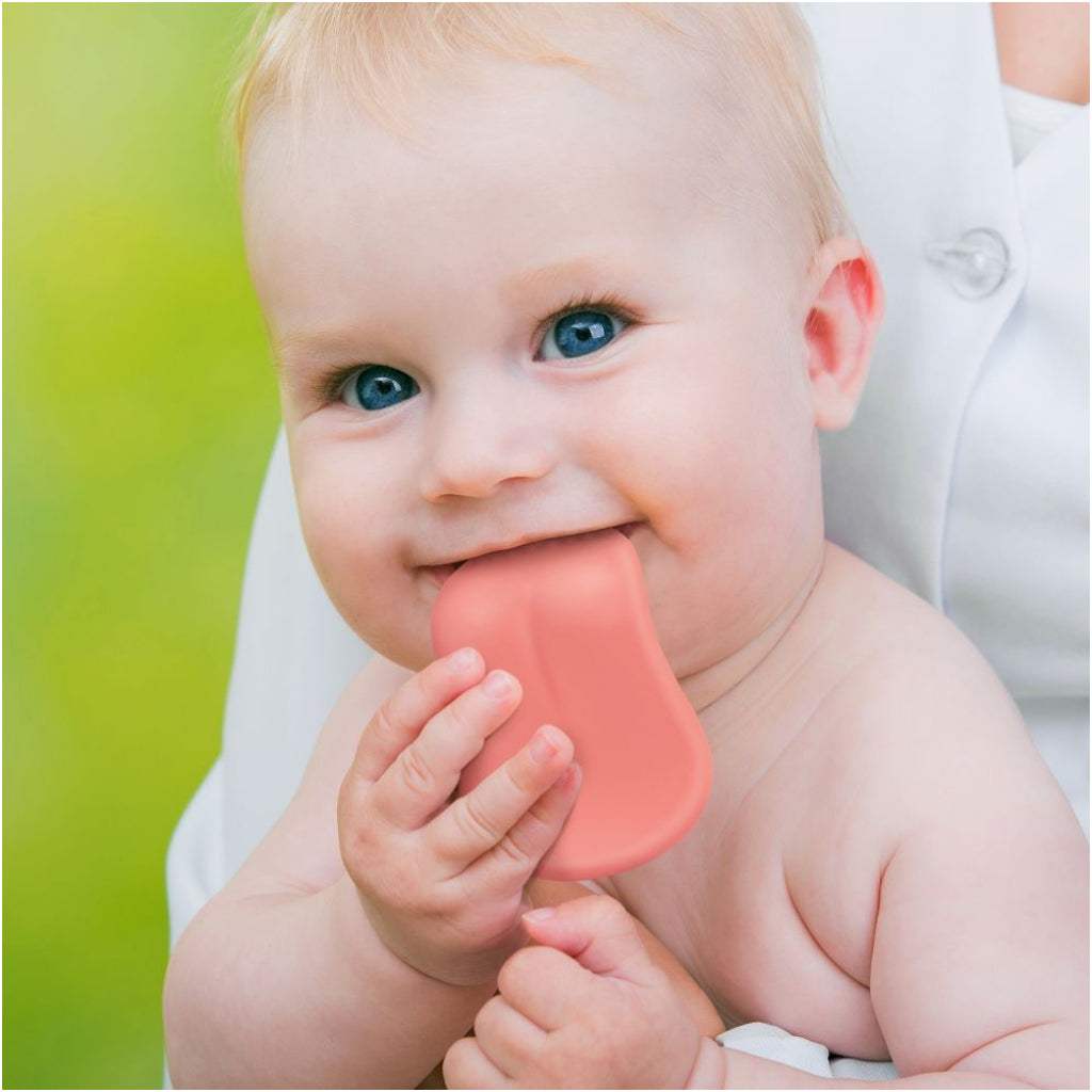 Lifestyle of Chill Baby Bite Your Tongue Teether.
