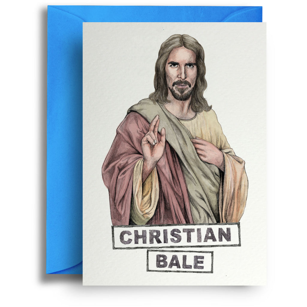 Christian Bale Holiday Card