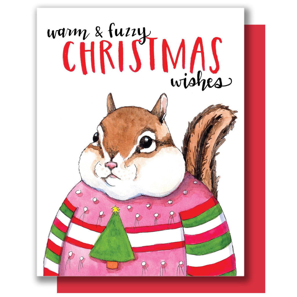 Christmas Chipmunk Card by Paper Wilderness – Outer Layer