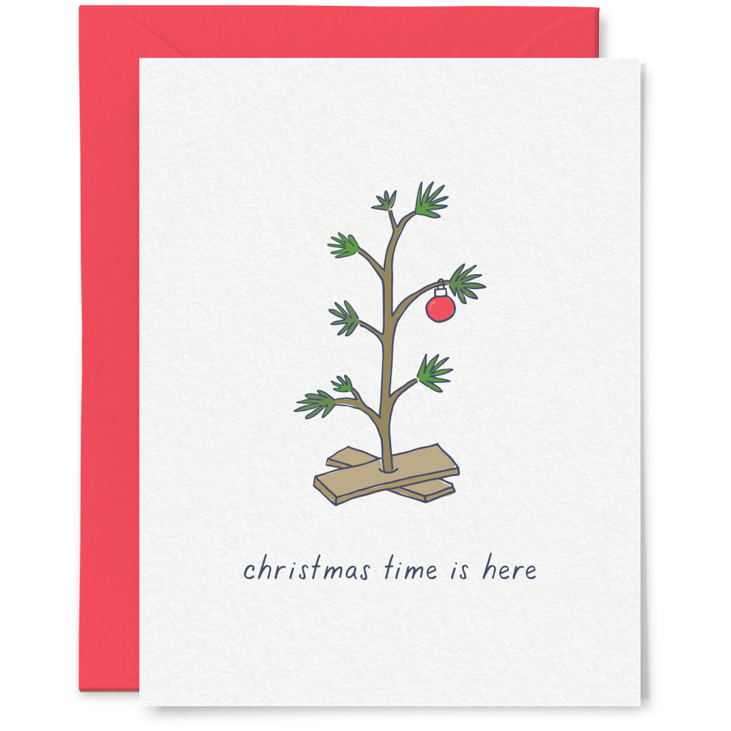 Christmas Time Is Here Card
