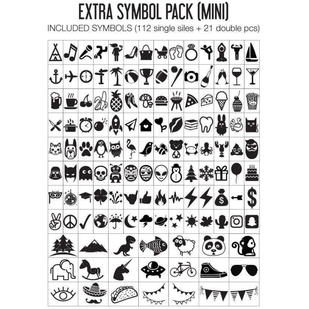 Cinema Lightbox Mini Extra Symbols Pack