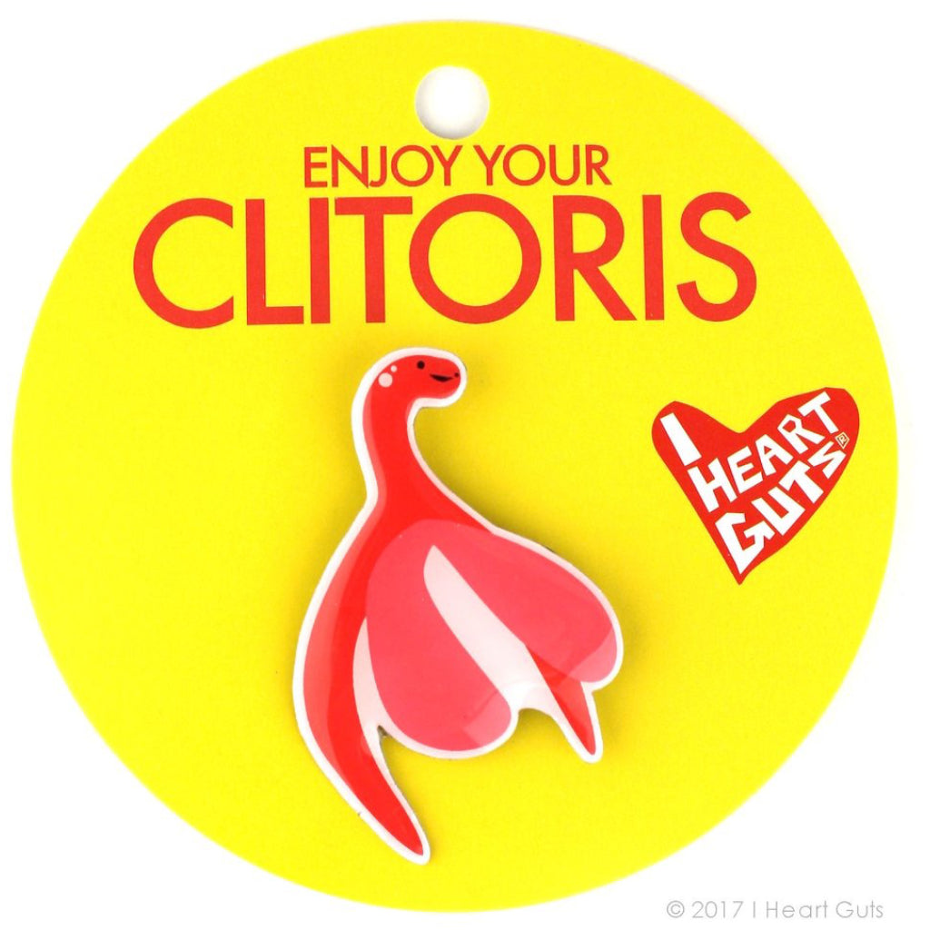 Clitoris Lapel Pin Package