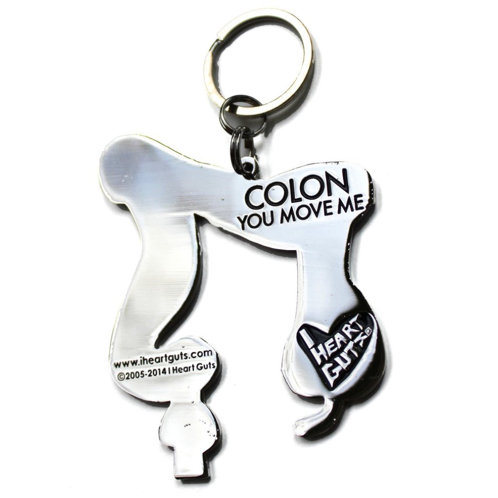 Colon Key Chain by I Heart Guts | Organ & Body Part Key Chains – Outer ...