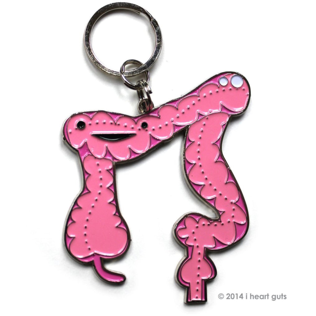 Colon Key Chain by I Heart Guts | Organ & Body Part Key Chains – Outer ...