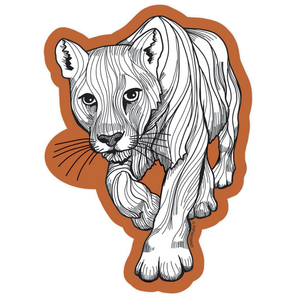Cougar Sticker
