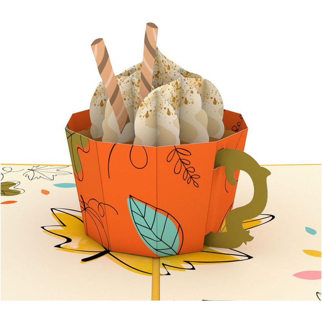 Cozy Mug Autumn 3D Pop Up Card