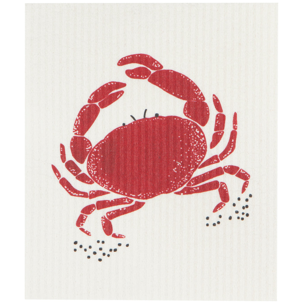 Crabs Swedish Dishcloth