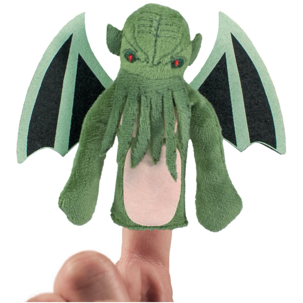 Cthulhu Finger Puppet In Use