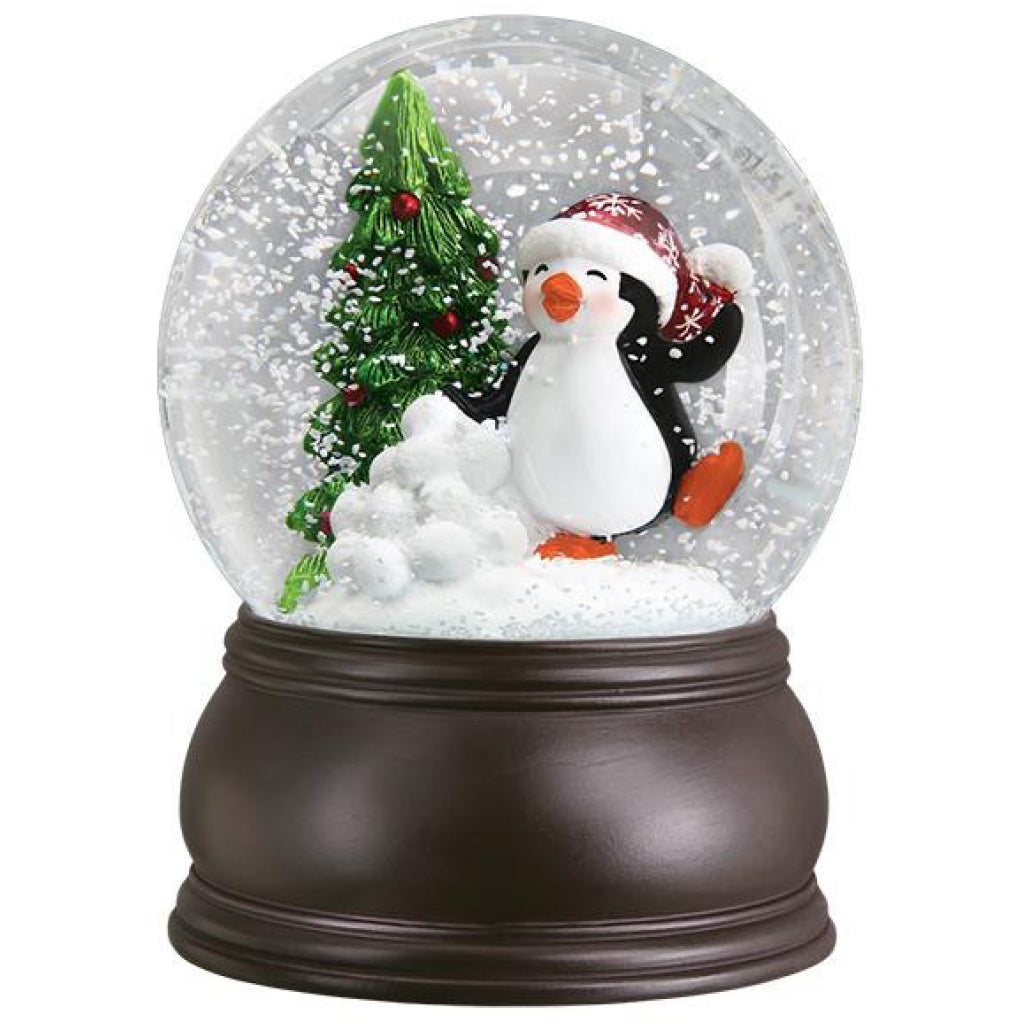 Dancing Penguin Snow Globe