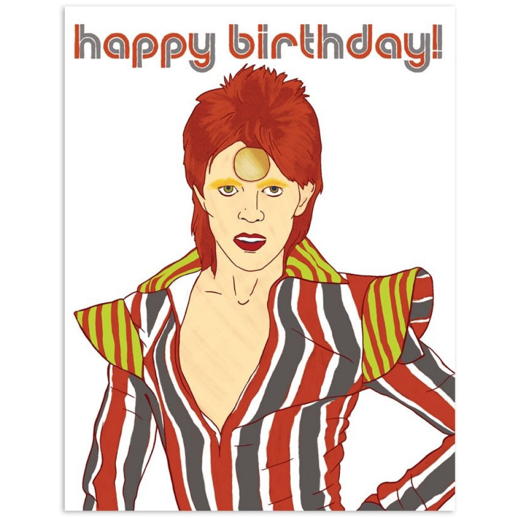 David Bowie Let's Dance Card