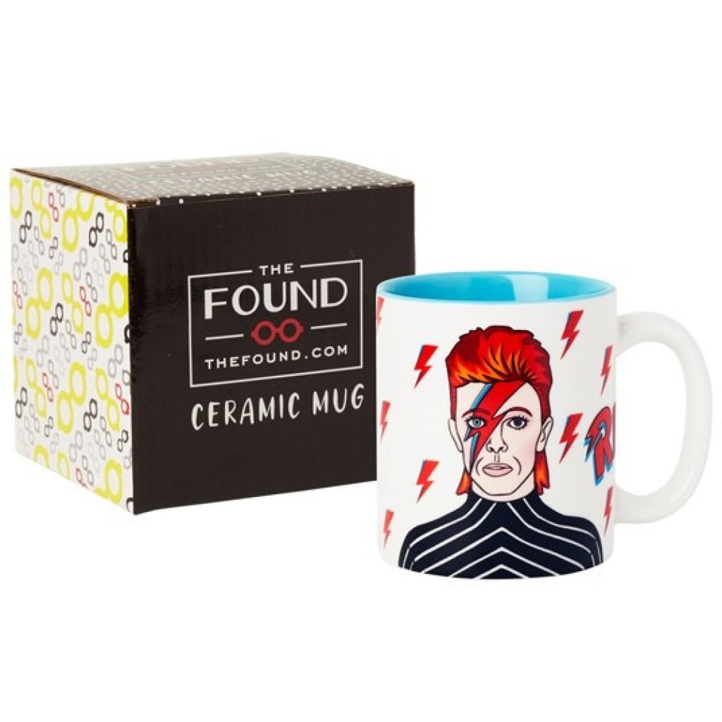 David Bowie Rebel Mug Package