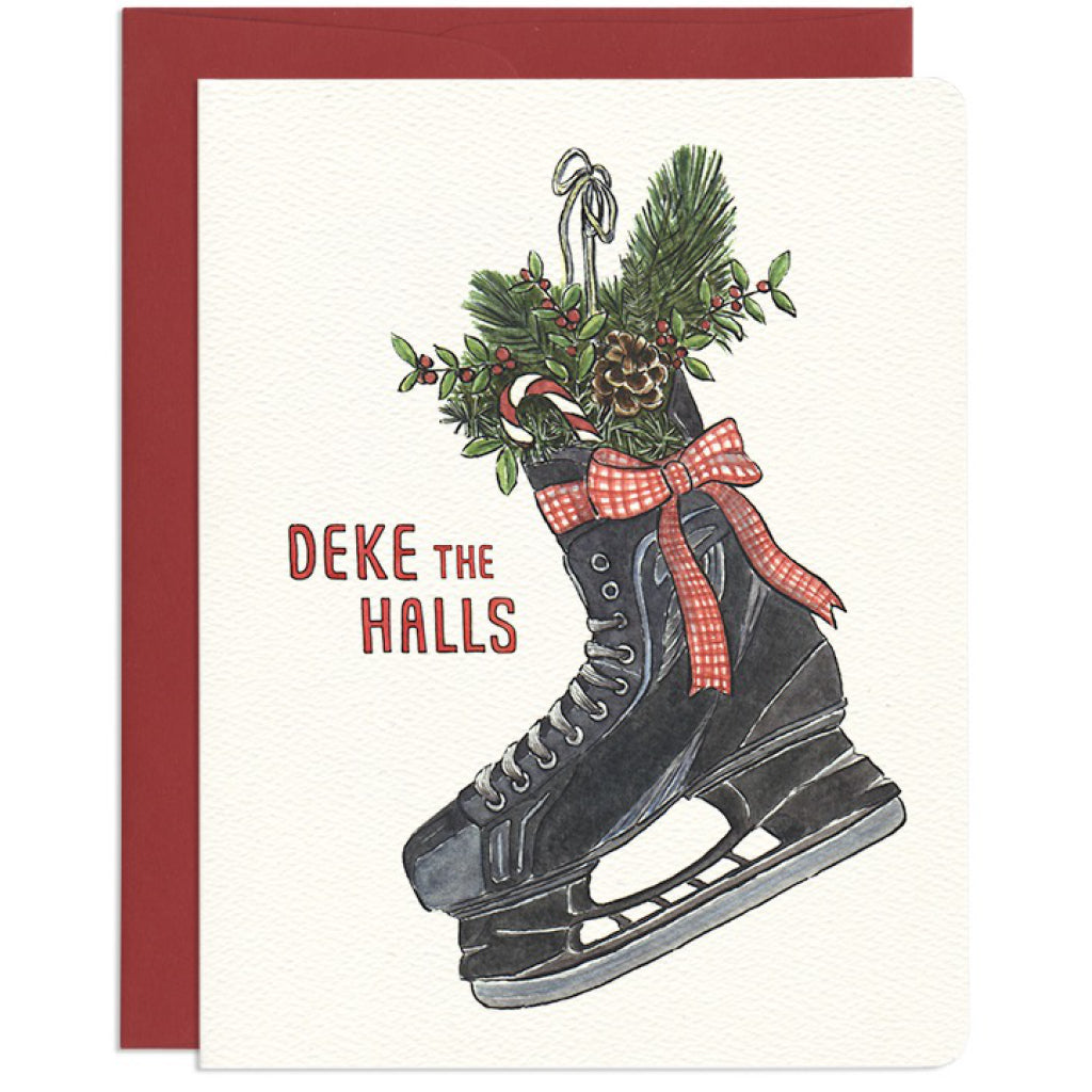 Deke The Halls Card