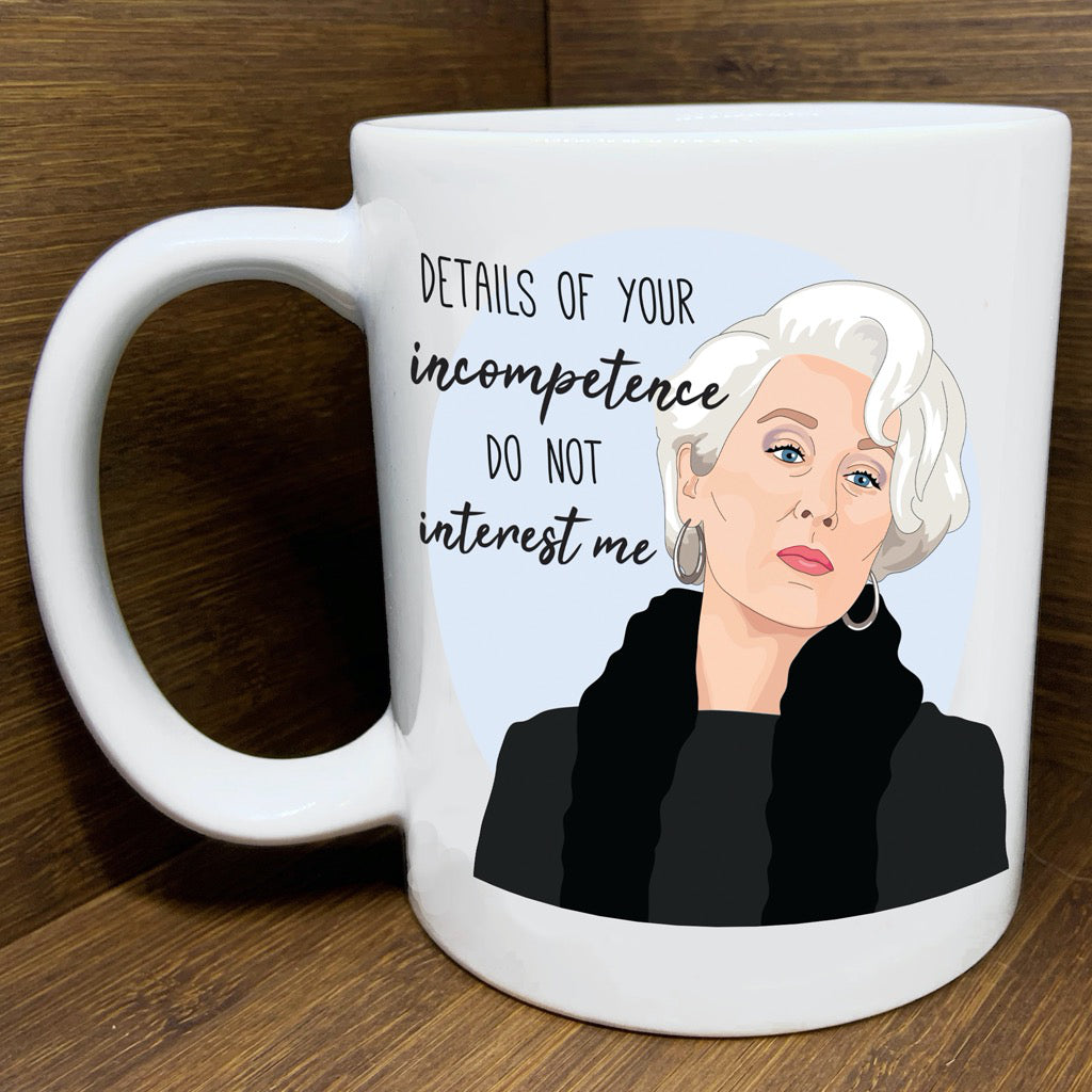 Devil Wears Prada Meryl Streep Mug