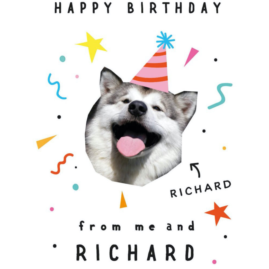 Dog Called Richard Card