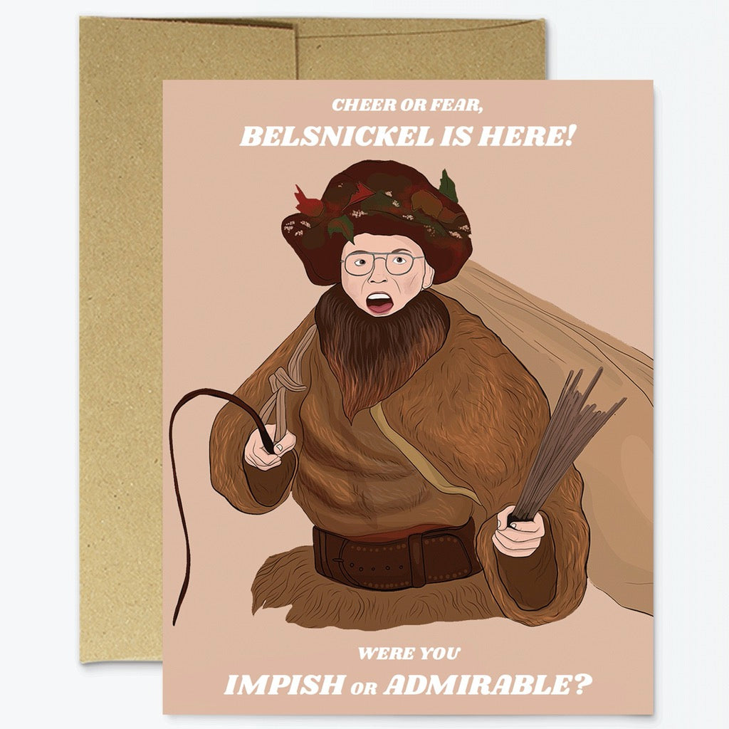 Dwight Belsnickel Christmas Card