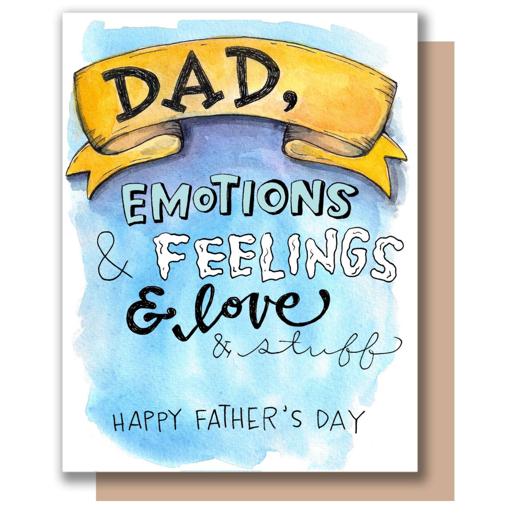 Emotions & Feeling Dad Card