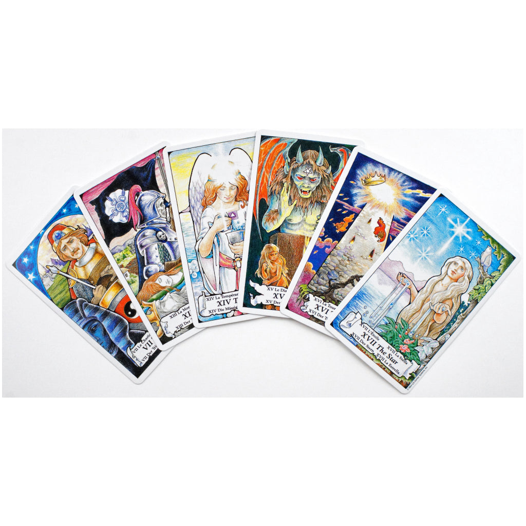 Essential Tarot Book & Card Set Cards