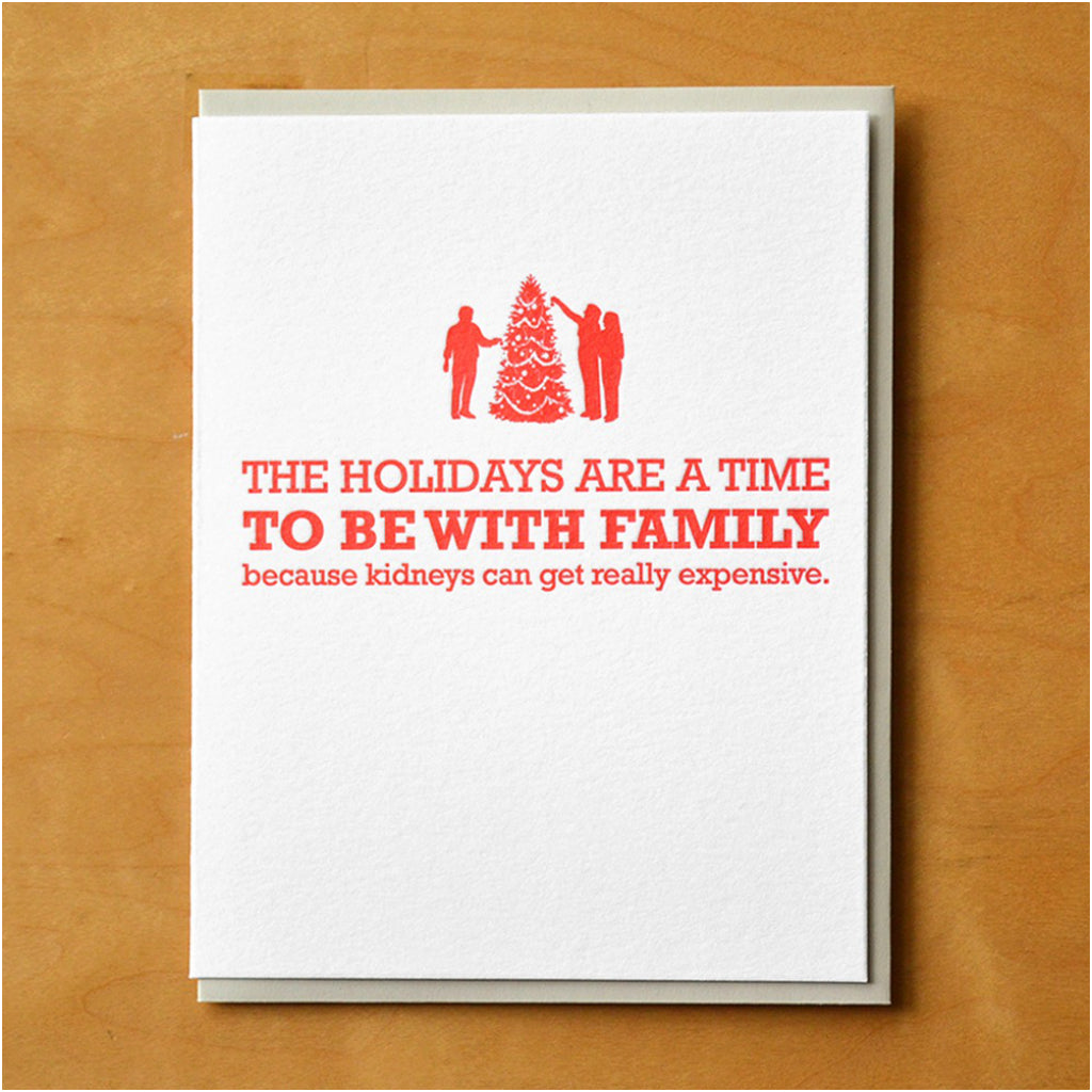 Family Time Kidneys Card