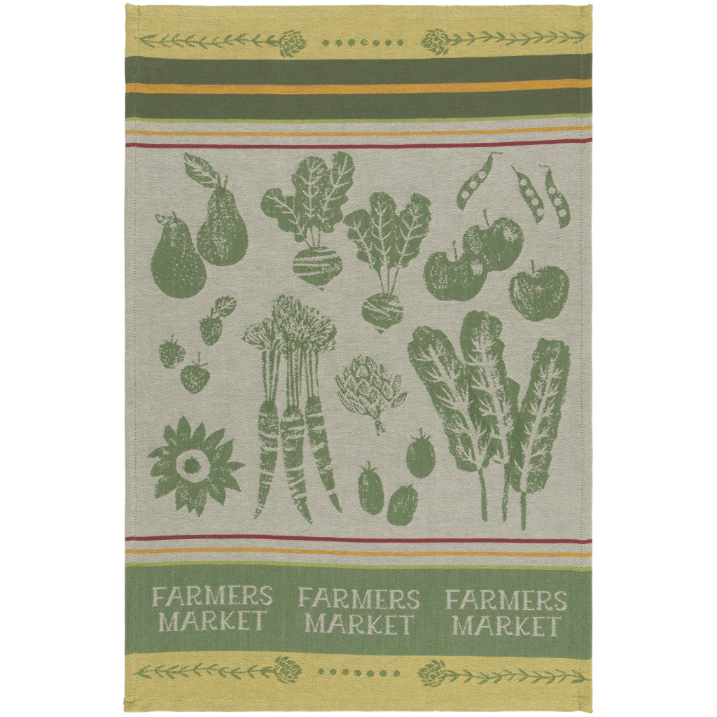 Farmer's Market Jacquard Tea Towel