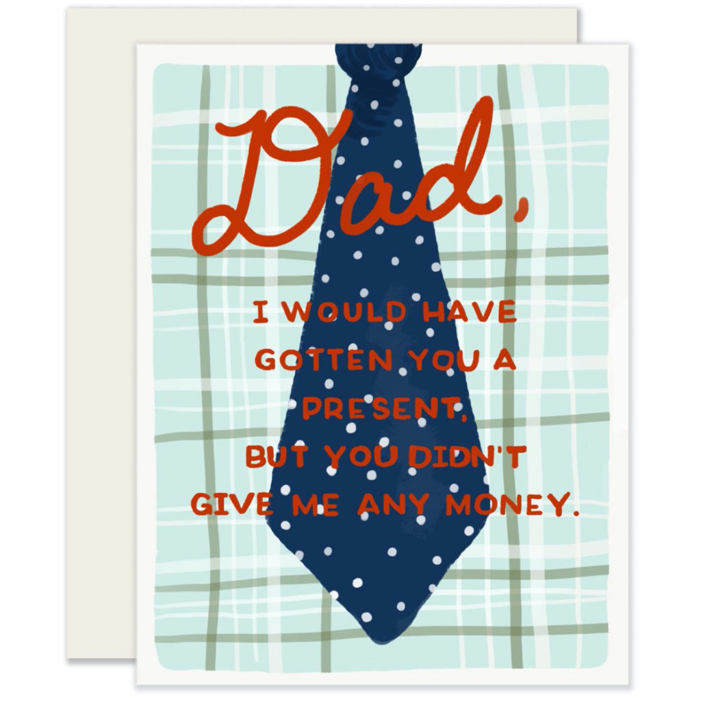 Father's Day Dad Tie Card