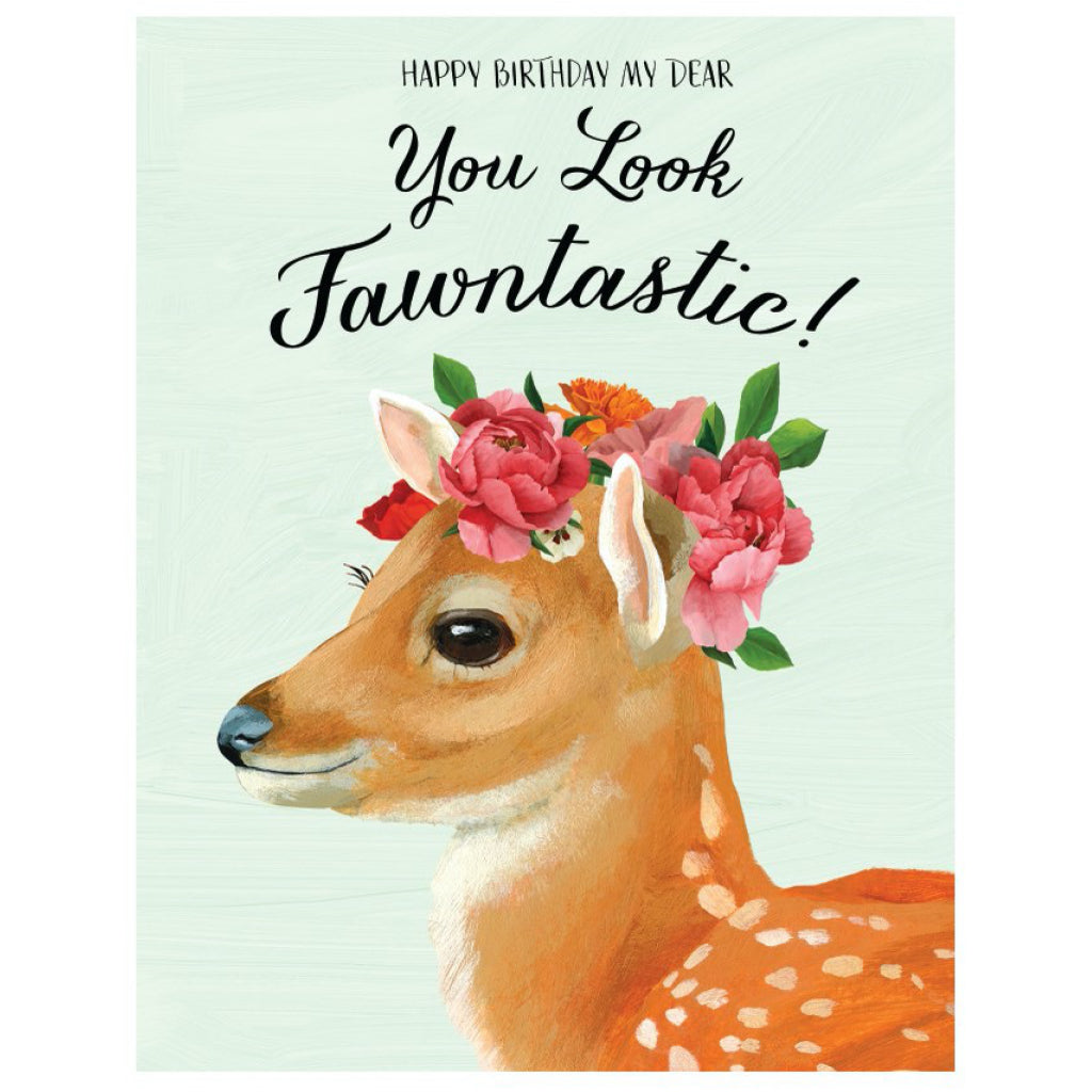 Fawntastic Birthday Card
