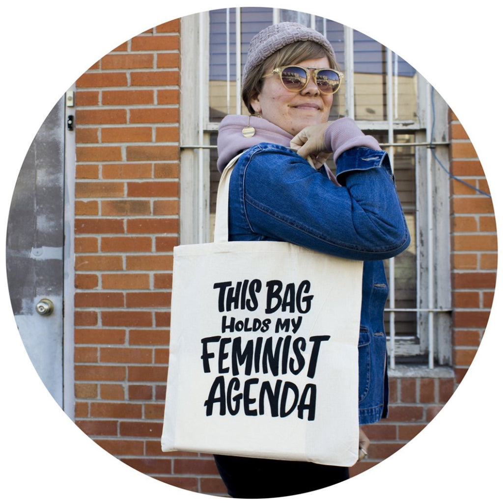 Feminist Agenda Tote Bag