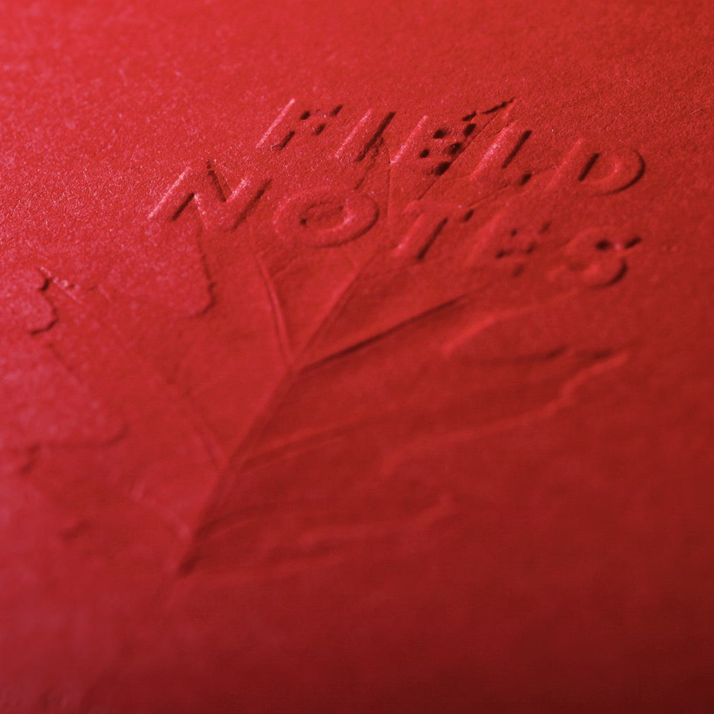 Field Notes Autumn Trilogy 3-Pack Notebooks Detail