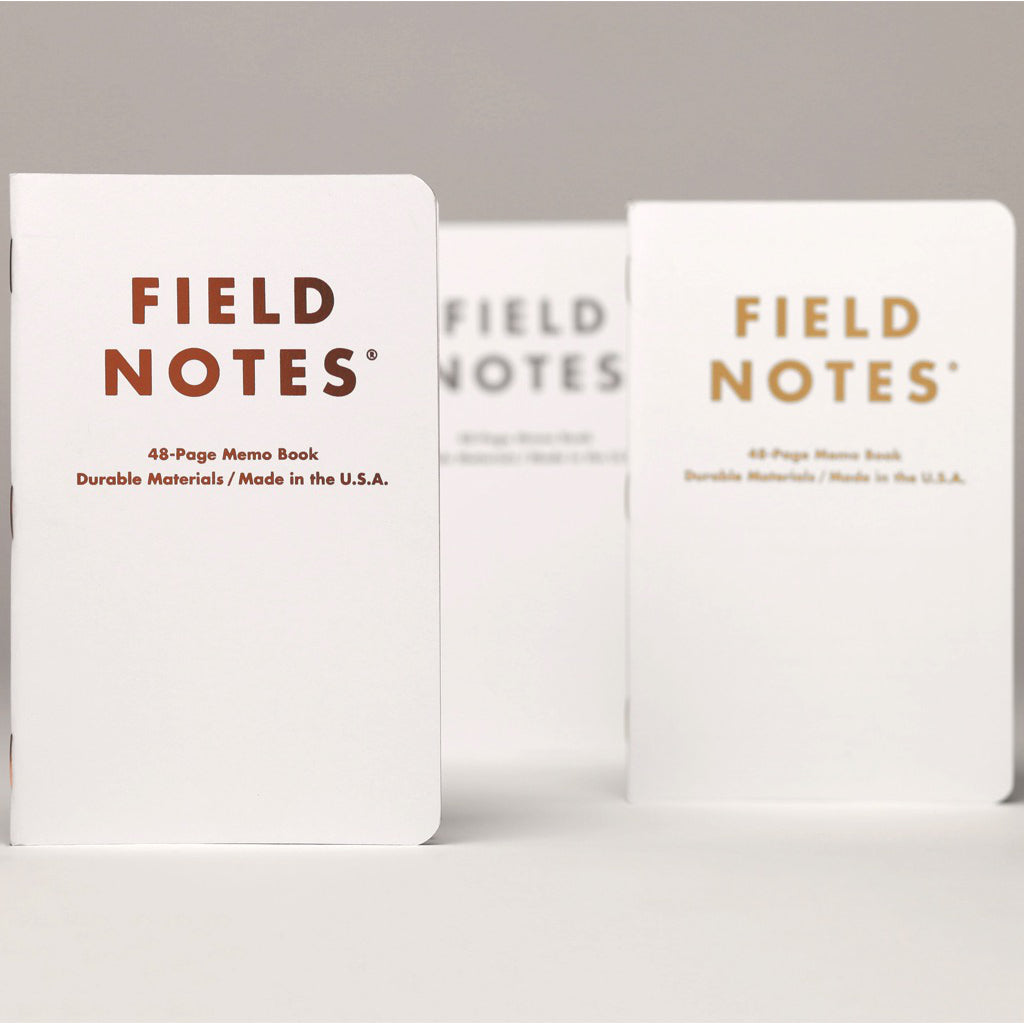 Field Notes Group Eleven 3Pack Notebooks by Field Notes Outer Layer
