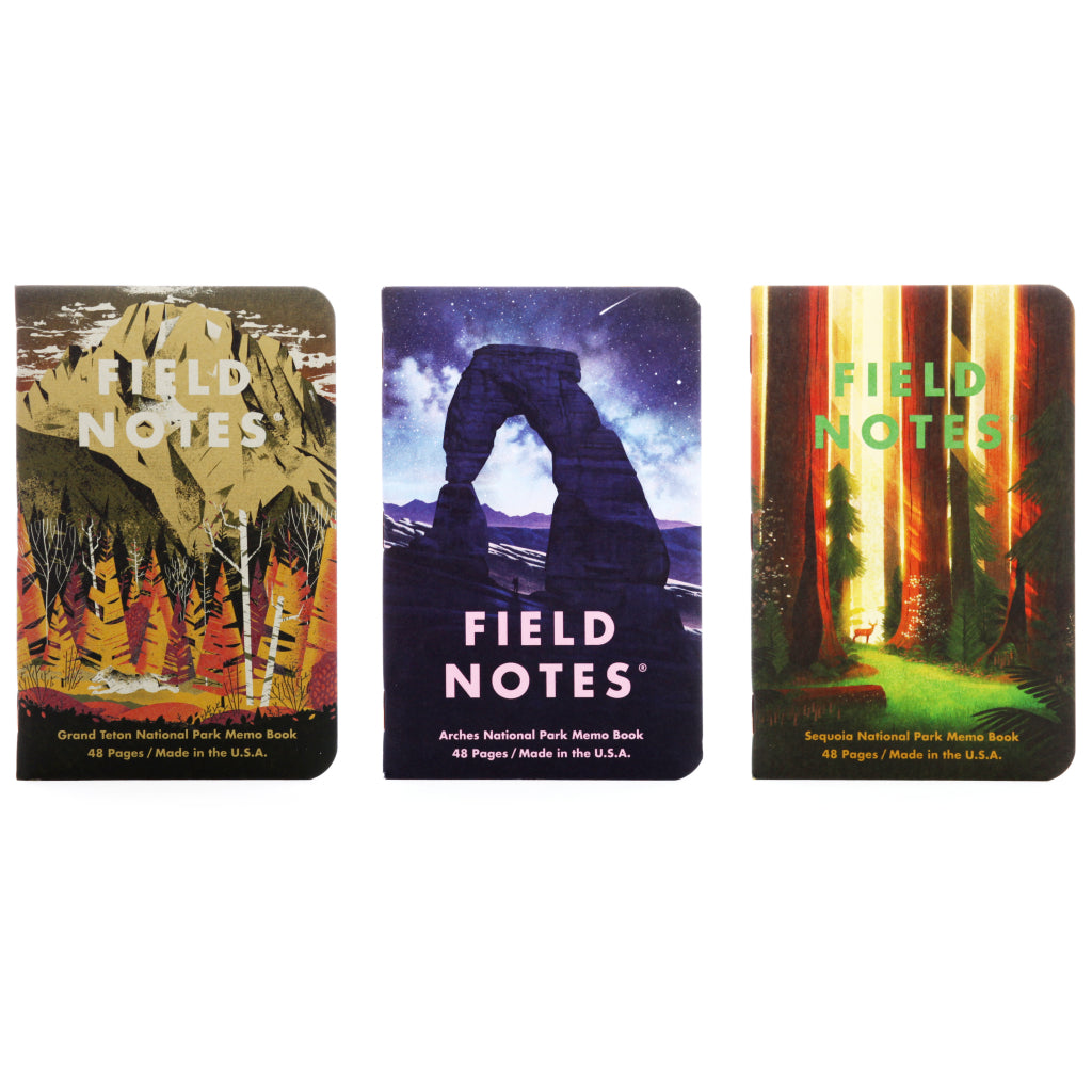 Field Notes National Parks Series D