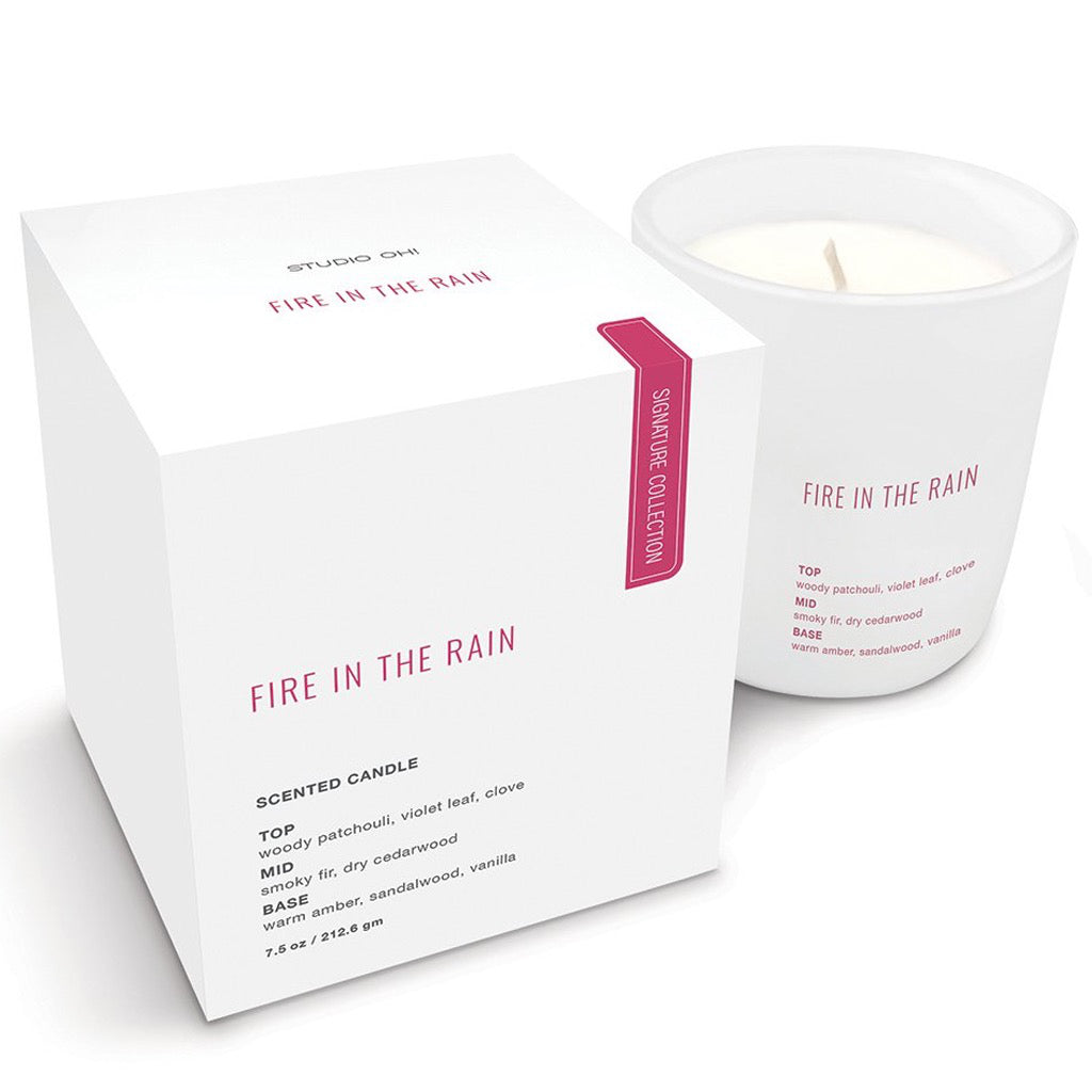 Fire In The Rain Signature Collection Candle